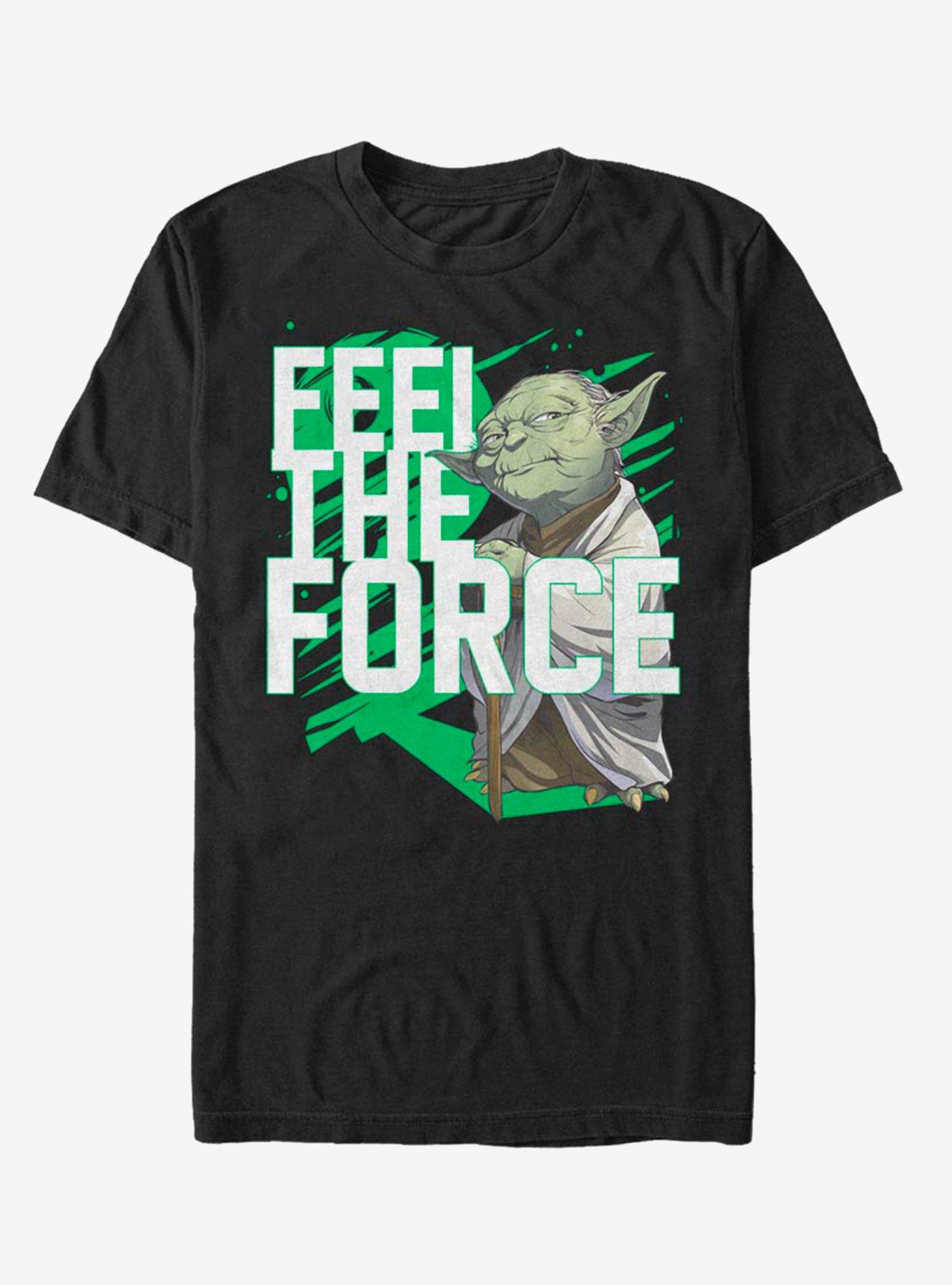 Star Wars Force Stack Yoda T-Shirt, , hi-res