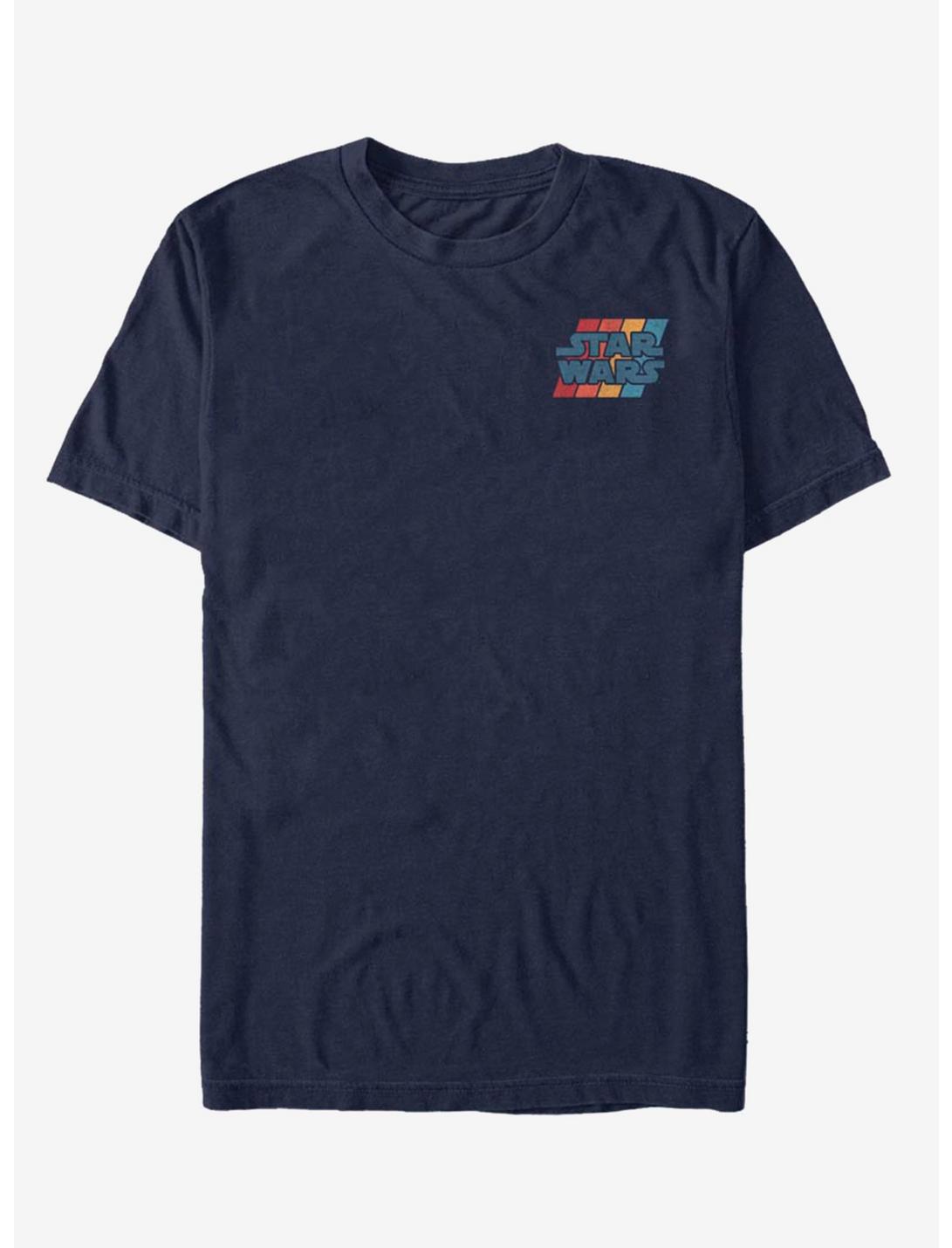 Star Wars Logo Lines T-Shirt, NAVY, hi-res