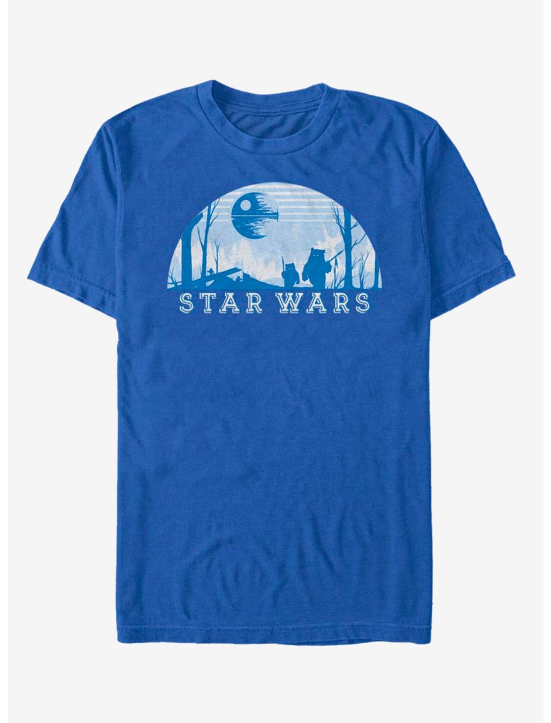 Star Wars That's No Moon T-Shirt, ROYAL, hi-res