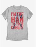 Star Wars Han to Chewie Womens T-Shirt, ATH HTR, hi-res