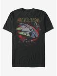 Star Wars Star Fight T-Shirt, BLACK, hi-res