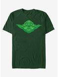 Star Wars Yoda Clovers T-Shirt, FOREST GRN, hi-res