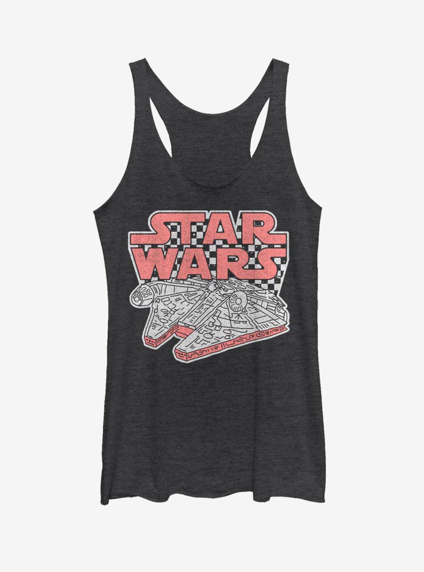 Star Wars Checker Falcon Womens Tank Top, , hi-res