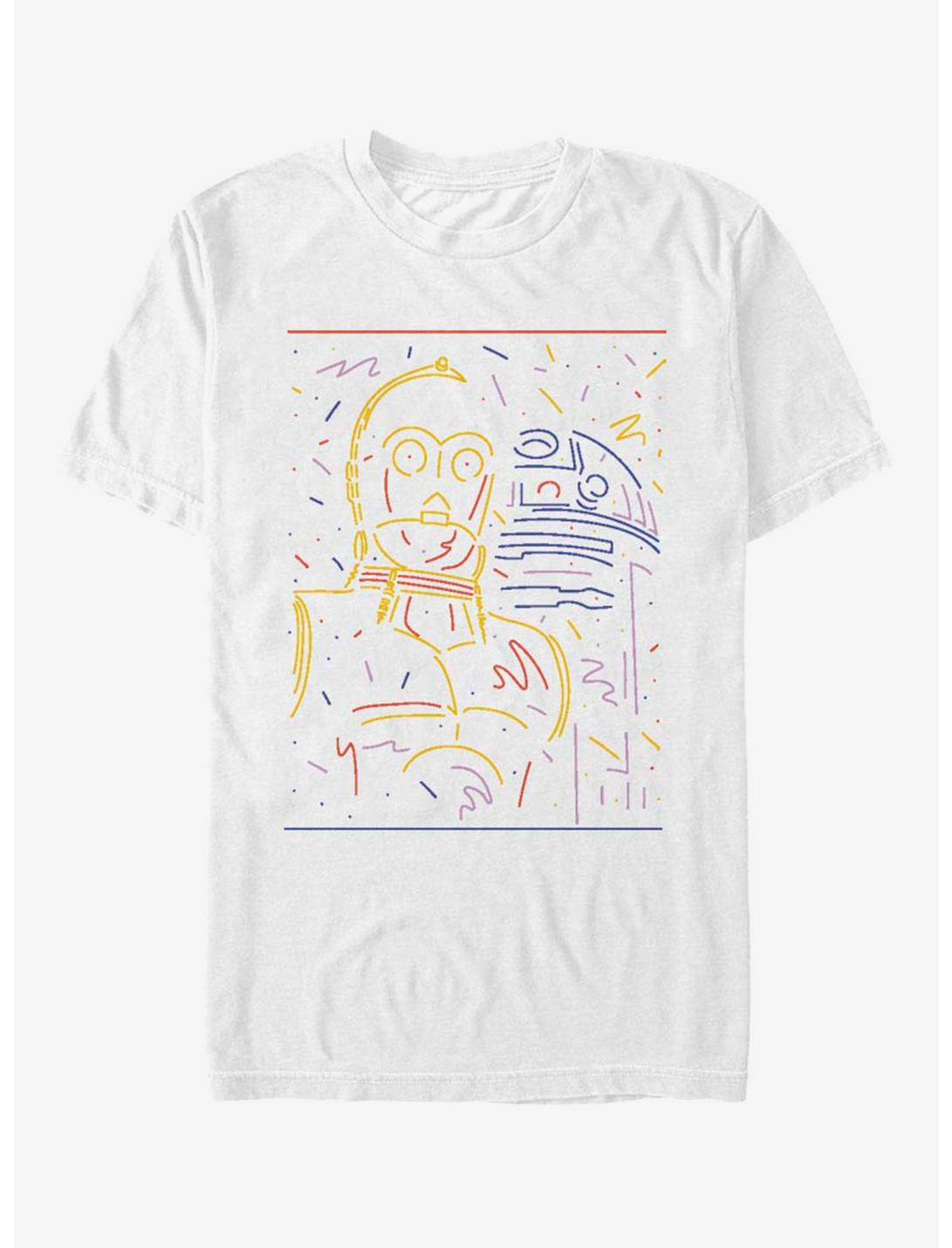 Star Wars Brobots T-Shirt, WHITE, hi-res
