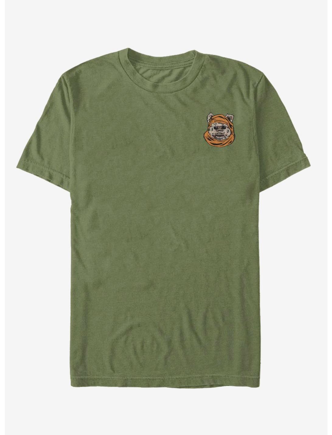 Star Wars Forest Face T-Shirt, MIL GRN, hi-res