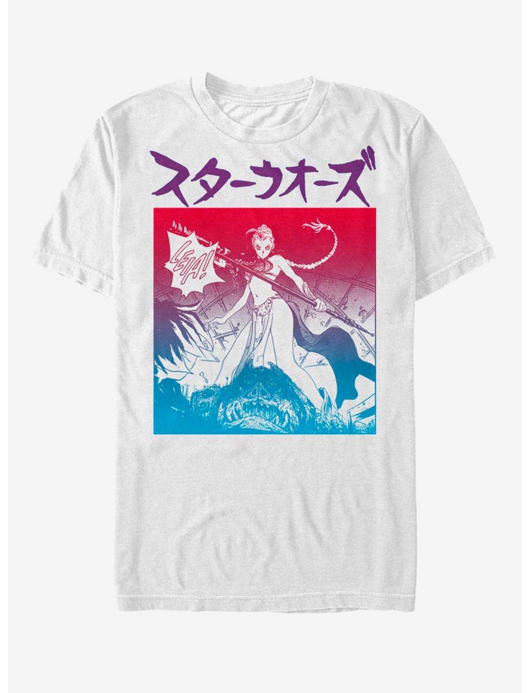 Star Wars Anime Slayea T-Shirt, WHITE, hi-res