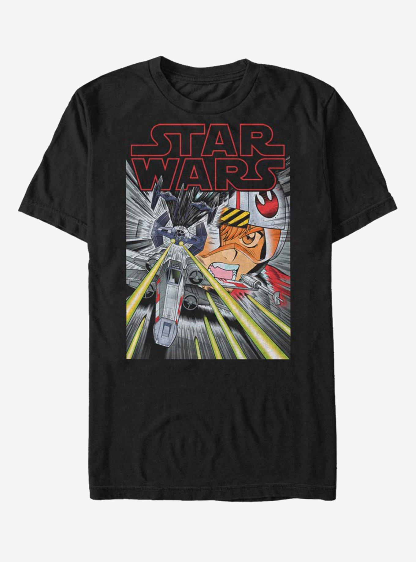 Star Wars Manga Star T-Shirt, , hi-res