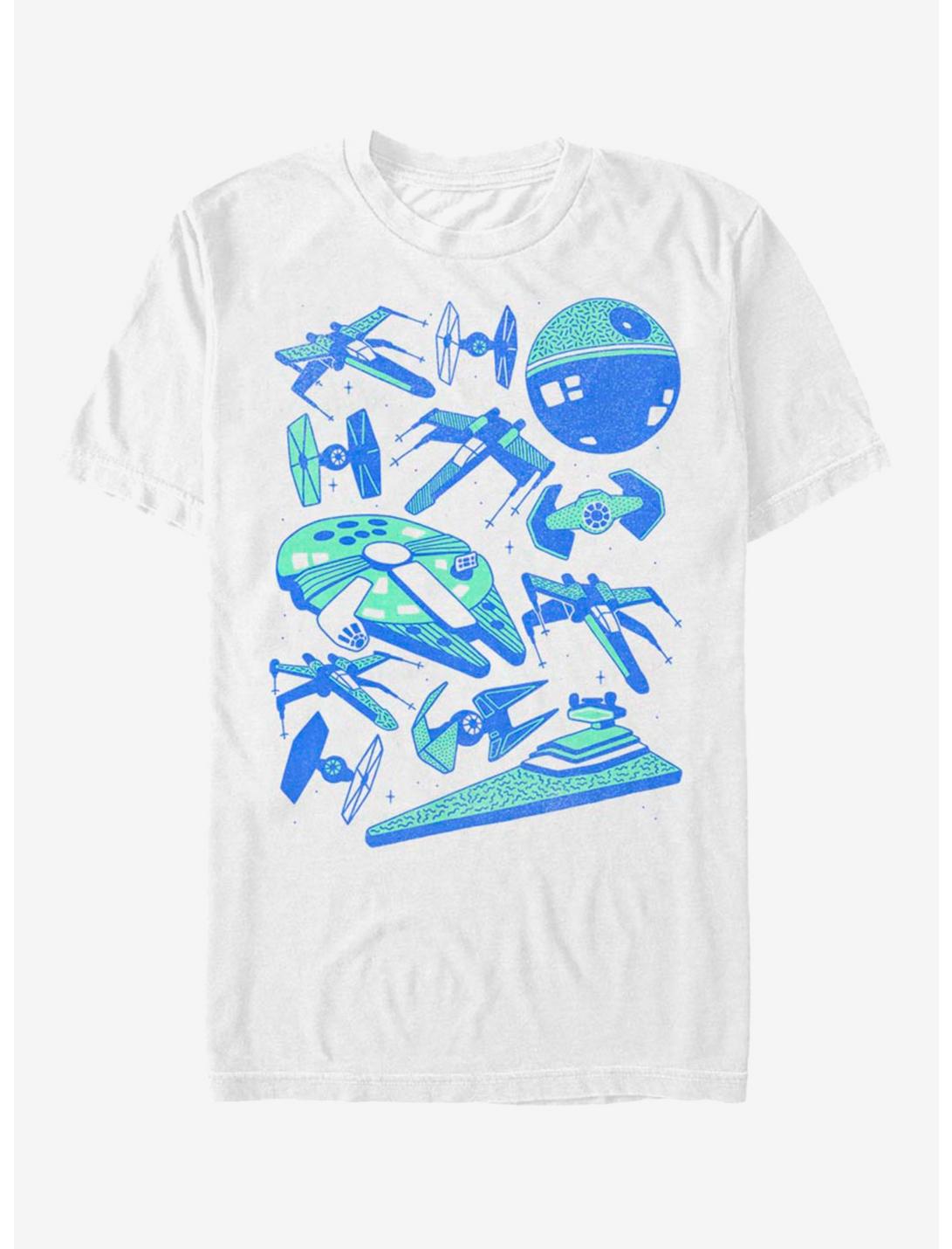 Star Wars SHIPS T-Shirt, WHITE, hi-res