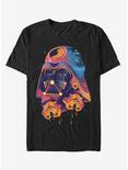 Star Wars Color Melted Vader T-Shirt, BLACK, hi-res