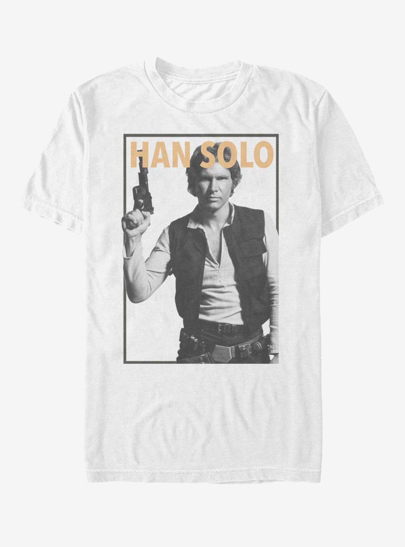 Star Wars Faded Solo T-Shirt, WHITE, hi-res