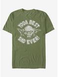 Star Wars Yoda Best Dad T-Shirt, MIL GRN, hi-res