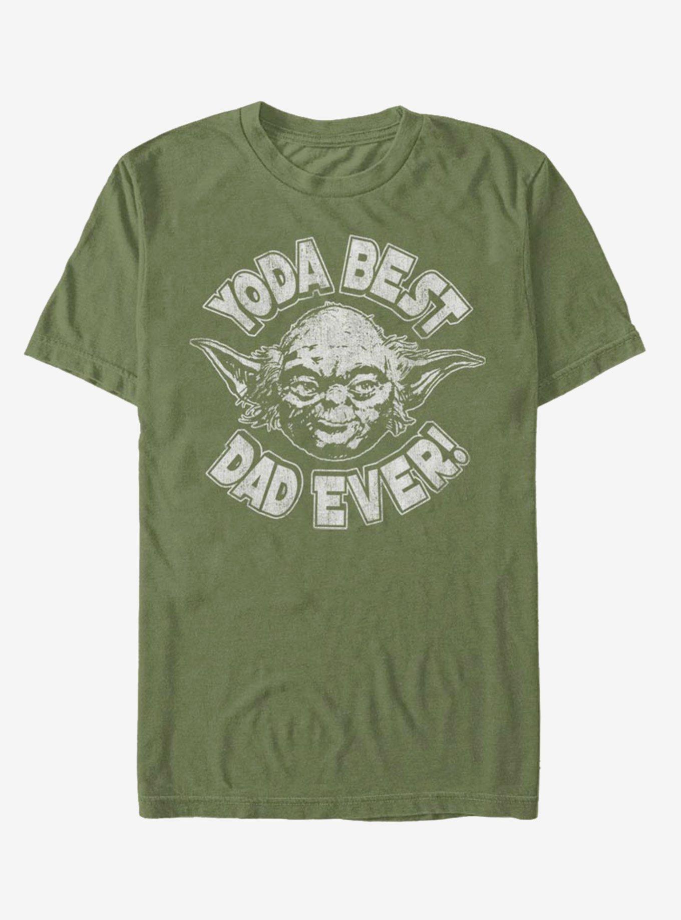 Star Wars Yoda Best Dad T-Shirt, , hi-res