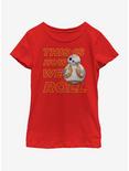 Star Wars: The Force Awakens This Is How We Roll Back Youth Girls T-Shirt, RED, hi-res