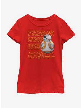 Star Wars: The Force Awakens This Is How We Roll Back Youth Girls T-Shirt, , hi-res