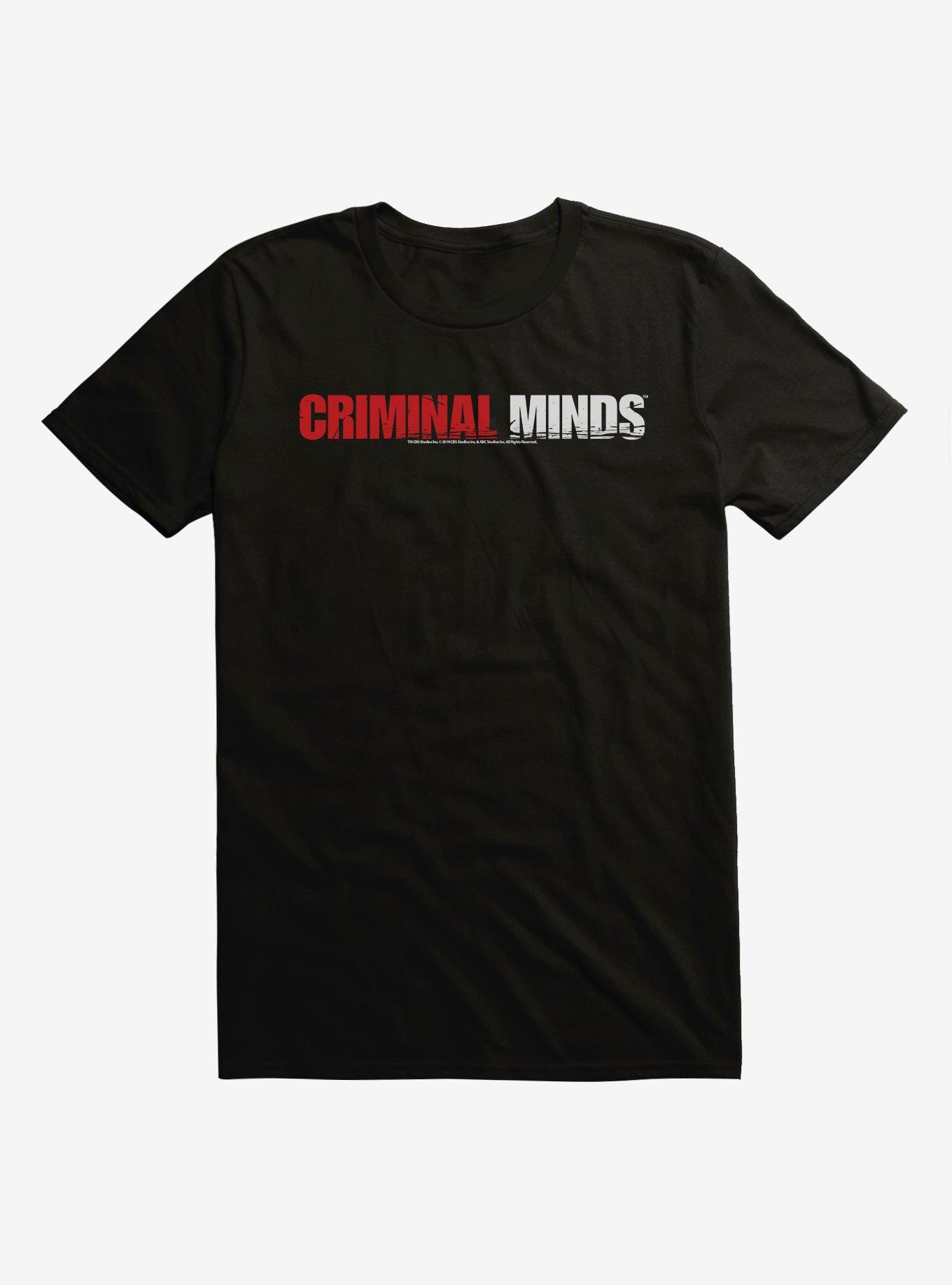 Criminal Minds  Logo T-Shirt, BLACK, hi-res