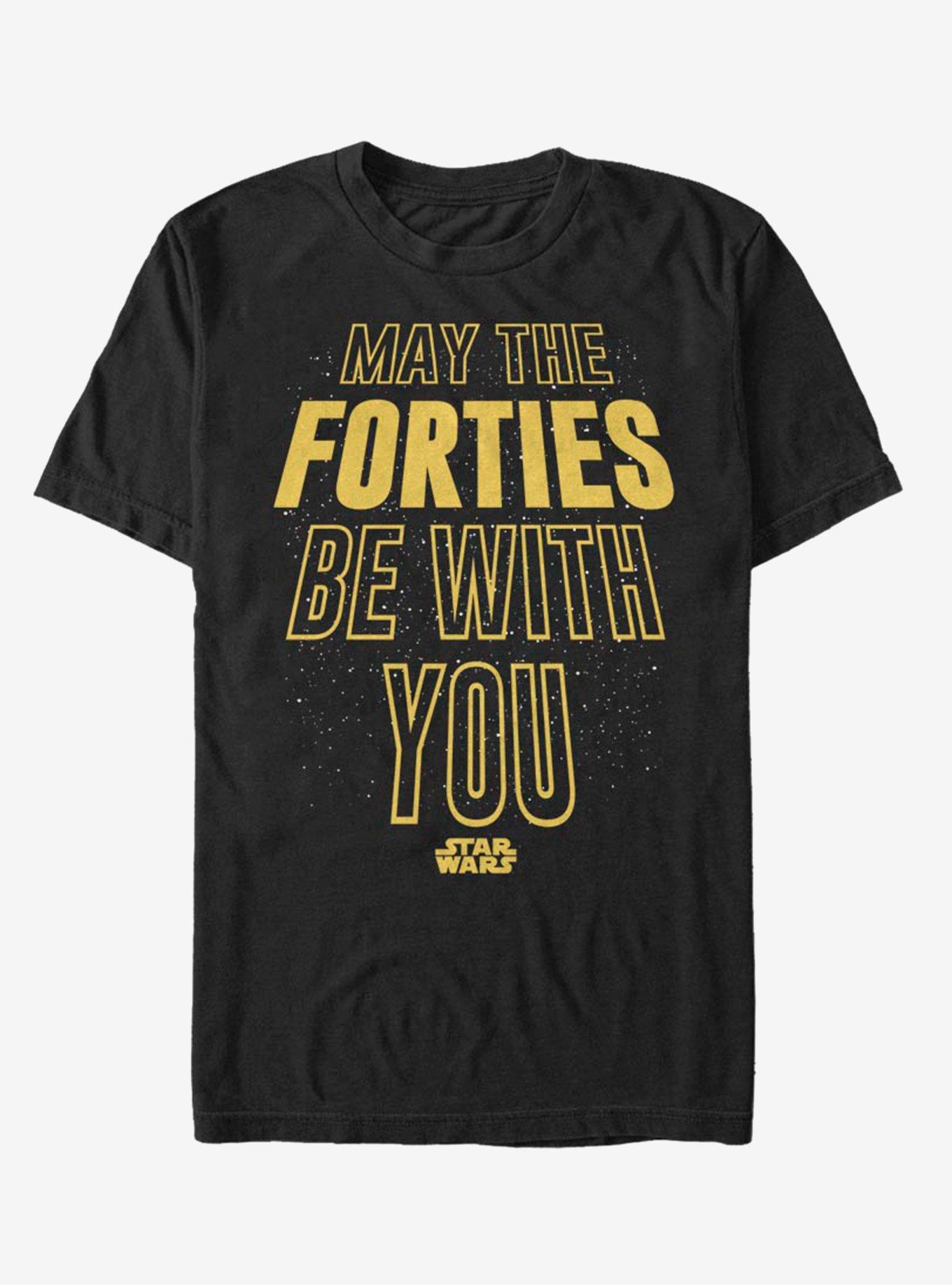 Star Wars Forties Be With You T-Shirt, , hi-res