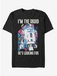 Star Wars Hes Looking For T-Shirt, BLACK, hi-res