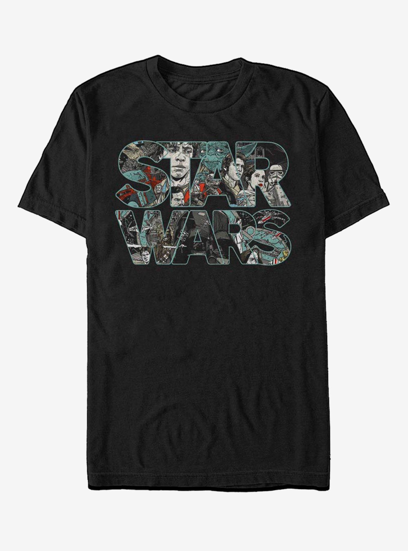 Star Wars Poster Text T-Shirt, , hi-res