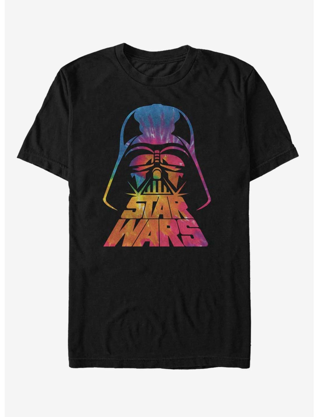 Star Wars Tie Dye Vader T-Shirt, BLACK, hi-res