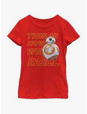 Star Wars: The Force Awakens This Is How We Roll Front Youth Girls T-Shirt, , hi-res