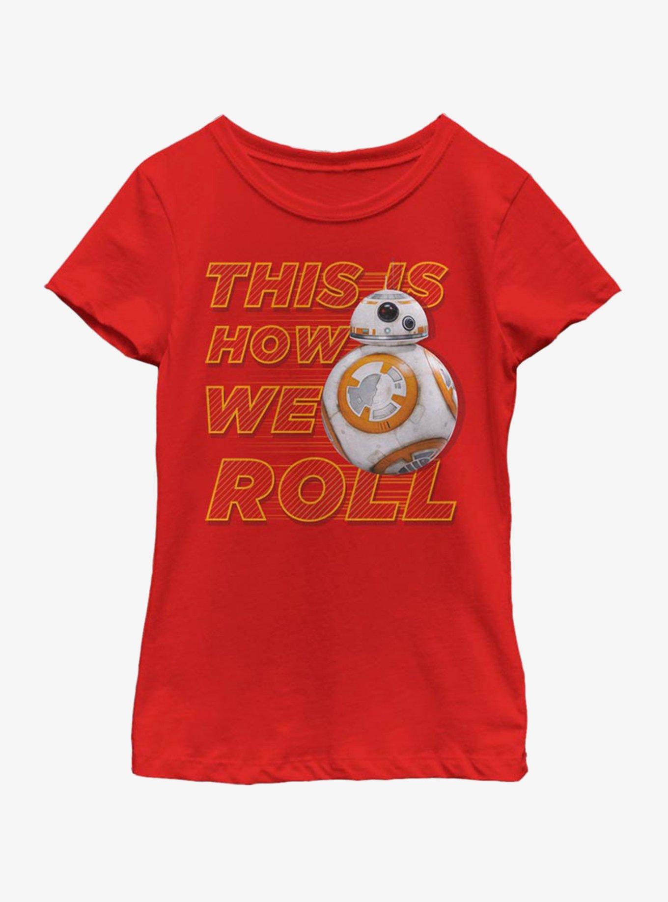 Star Wars: The Force Awakens This Is How We Roll Front Youth Girls T-Shirt, , hi-res