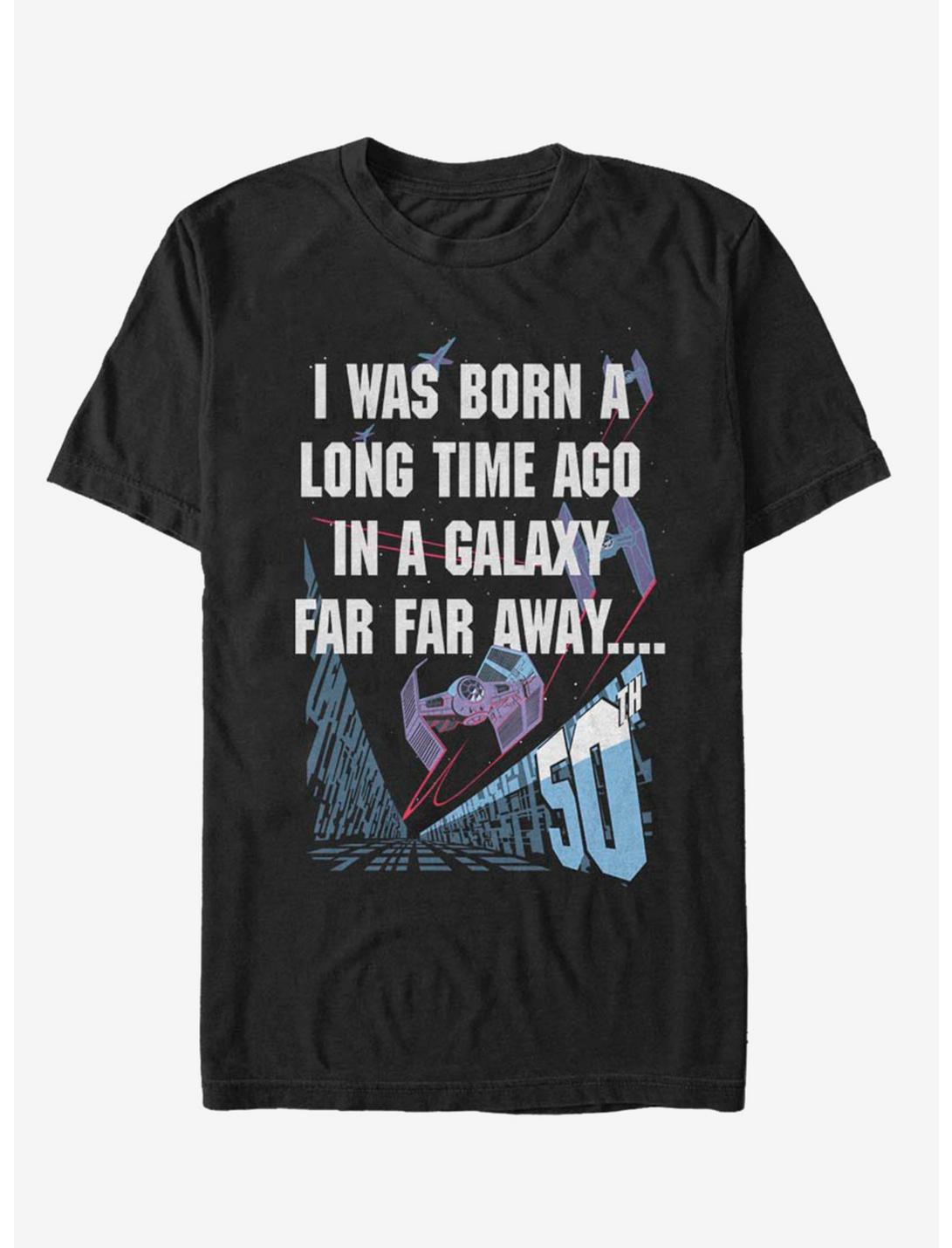 Star Wars Born Long Ago T-Shirt, BLACK, hi-res