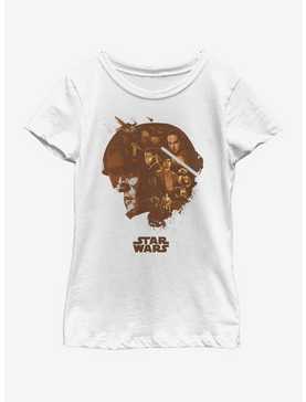 Star Wars: The Force Awakens Poe Head Fill Youth Girls T-Shirt, , hi-res