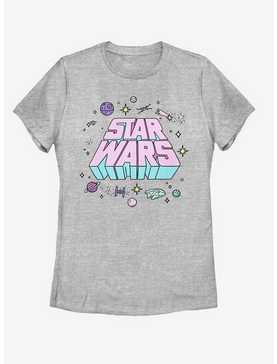 Star Wars Pop Out Logo Womens T-Shirt, , hi-res