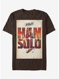 Solo: A Star Wars Story Solo Western Group Vertical Poster T-Shirt, DRK CHOCO, hi-res