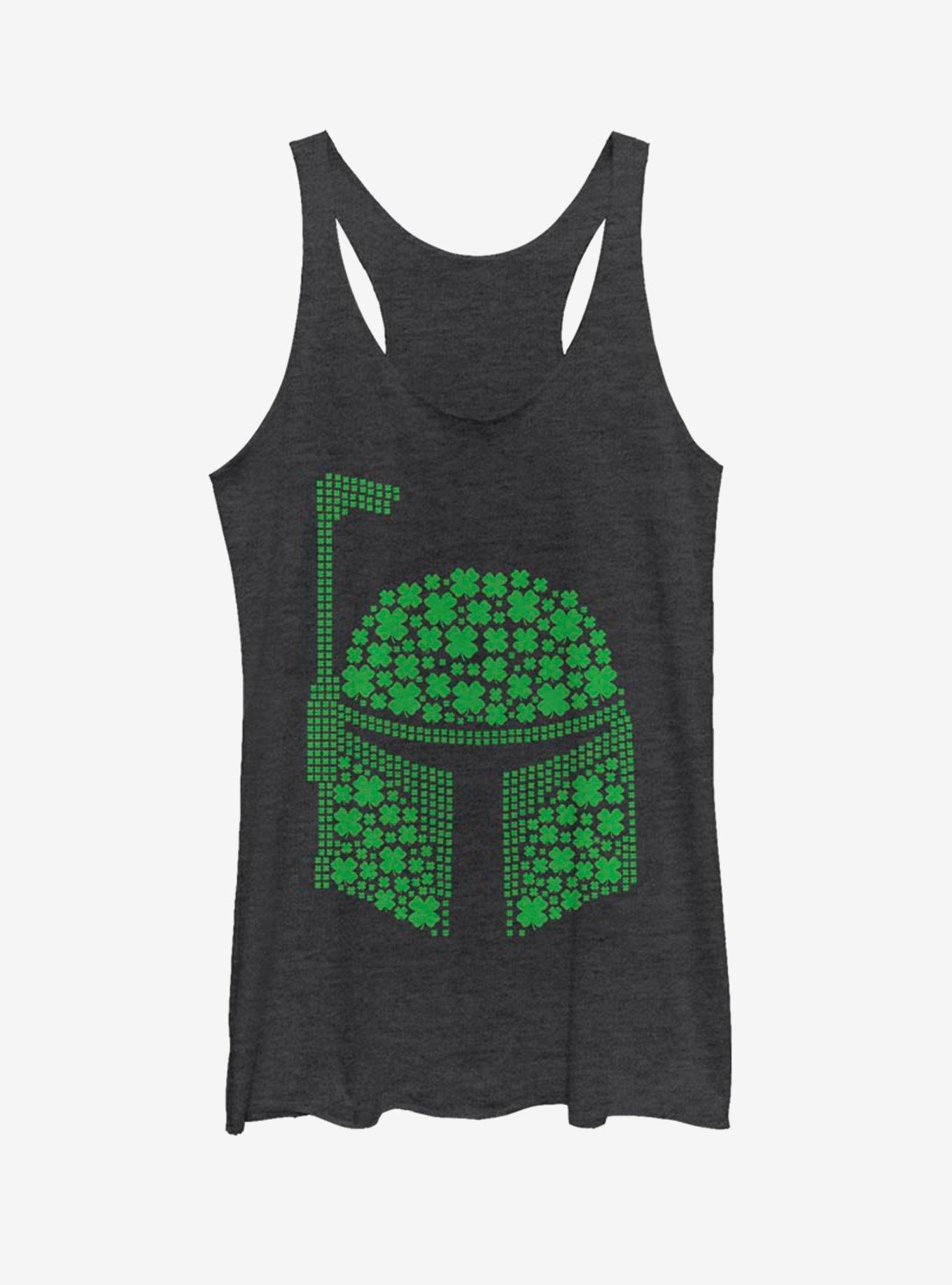 Star Wars Boba Clovers Womens Tank Top, , hi-res
