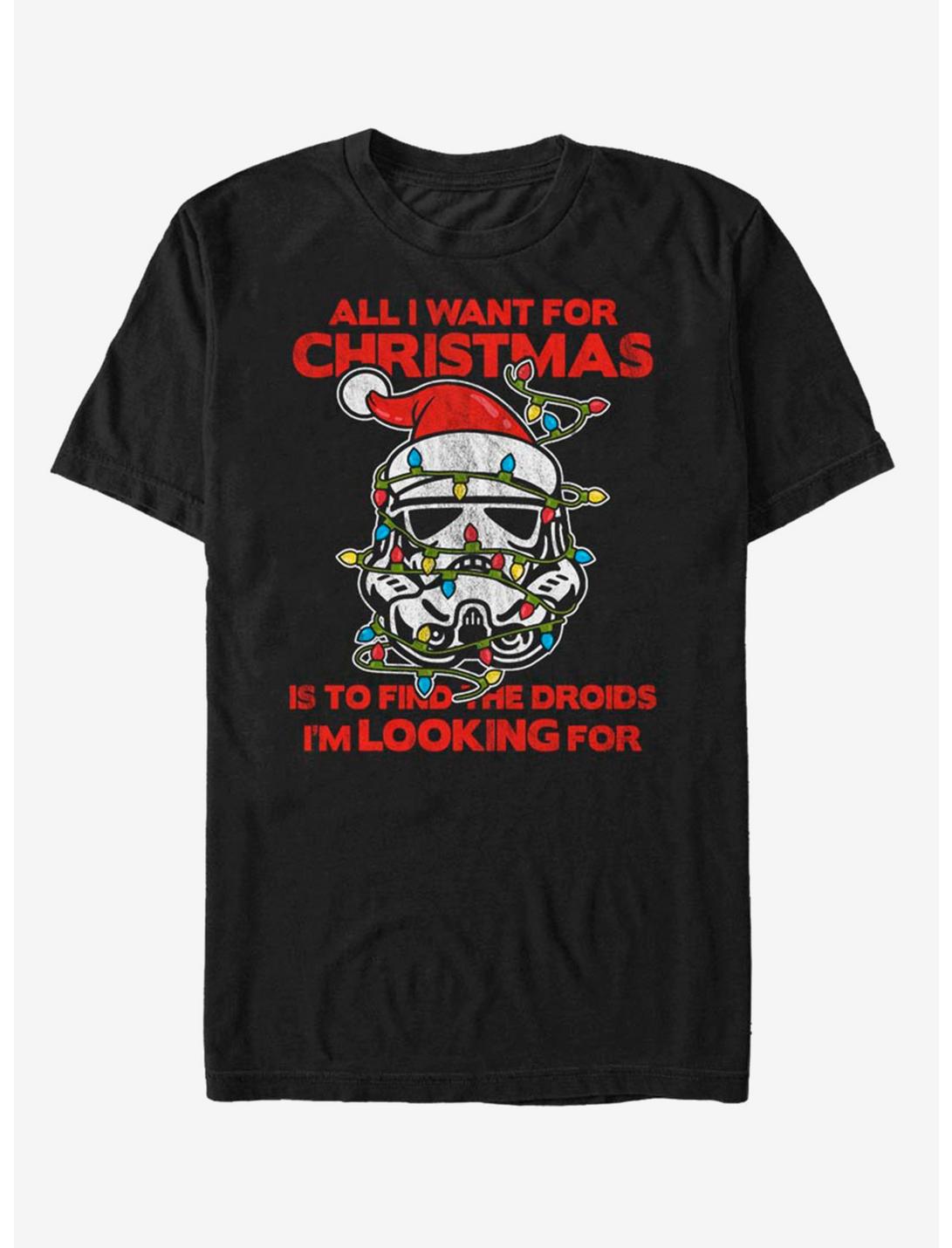 Star Wars Christmas Trooper T-Shirt, BLACK, hi-res