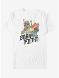 Star Wars Retro Boba T-Shirt, WHITE, hi-res
