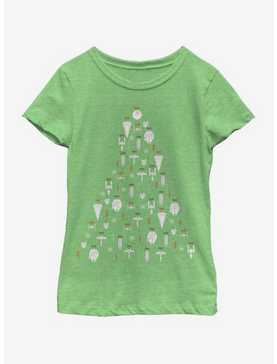 Star Wars Ornament Tree Youth Girls T-Shirt, , hi-res