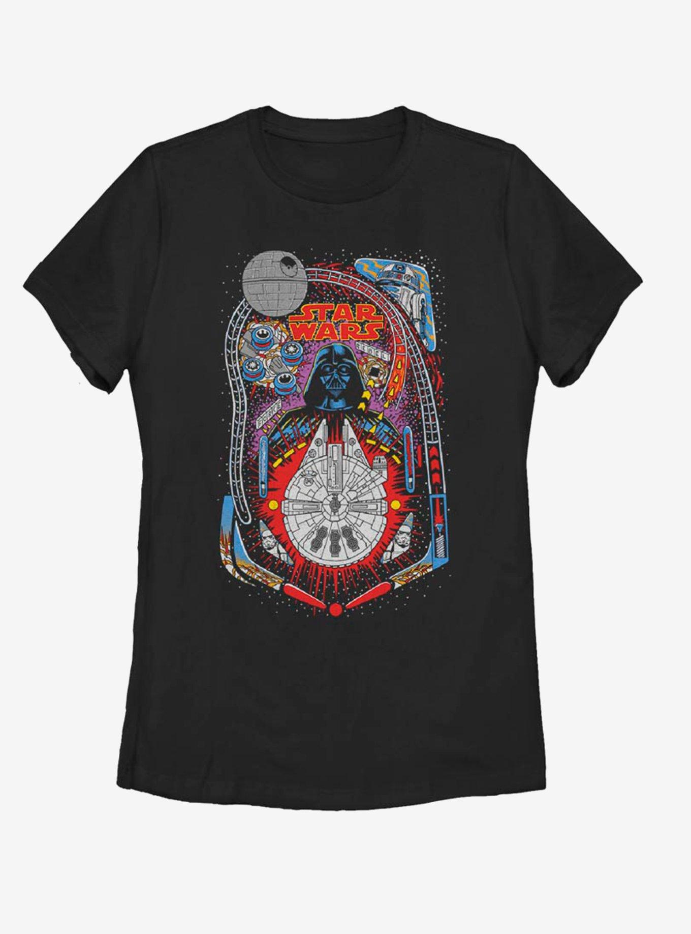 Star Wars Multiball Womens T-Shirt, BLACK, hi-res