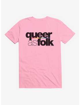 Queer As Folk Bold Classic Logo T-Shirt, , hi-res