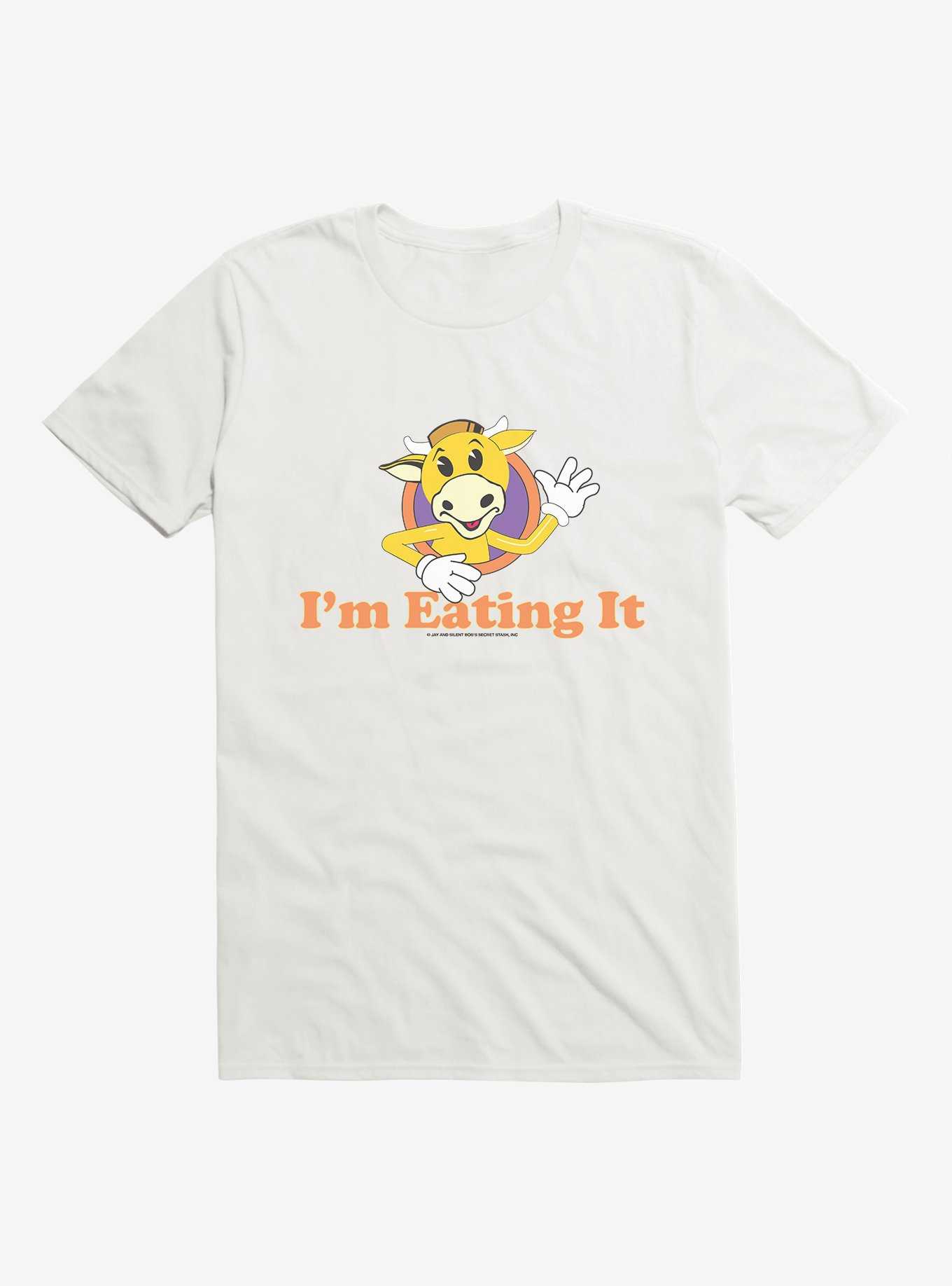 Jay And Silent Bob Reboot Mooby's I'm Eating It T-Shirt, WHITE, hi-res