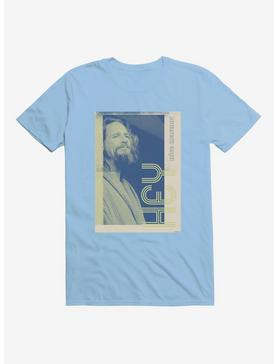 The Big Lebowski Hey Portrait T-Shirt, LIGHT BLUE, hi-res
