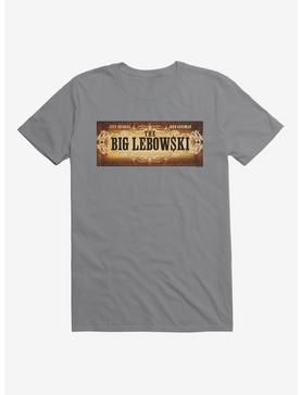 The Big Lebowski Logo Credits T-Shirt, STORM GREY, hi-res