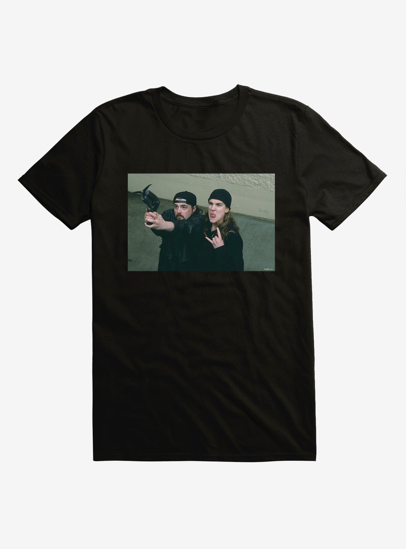 Mallrats Jay And Silent Bob  T-Shirt, BLACK, hi-res