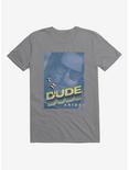 The Big Lebowski The Dude Abides Bold T-Shirt, STORM GREY, hi-res