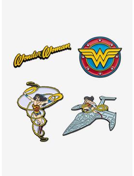 DC Comics Wonder Woman Enamel Pin Set, , hi-res