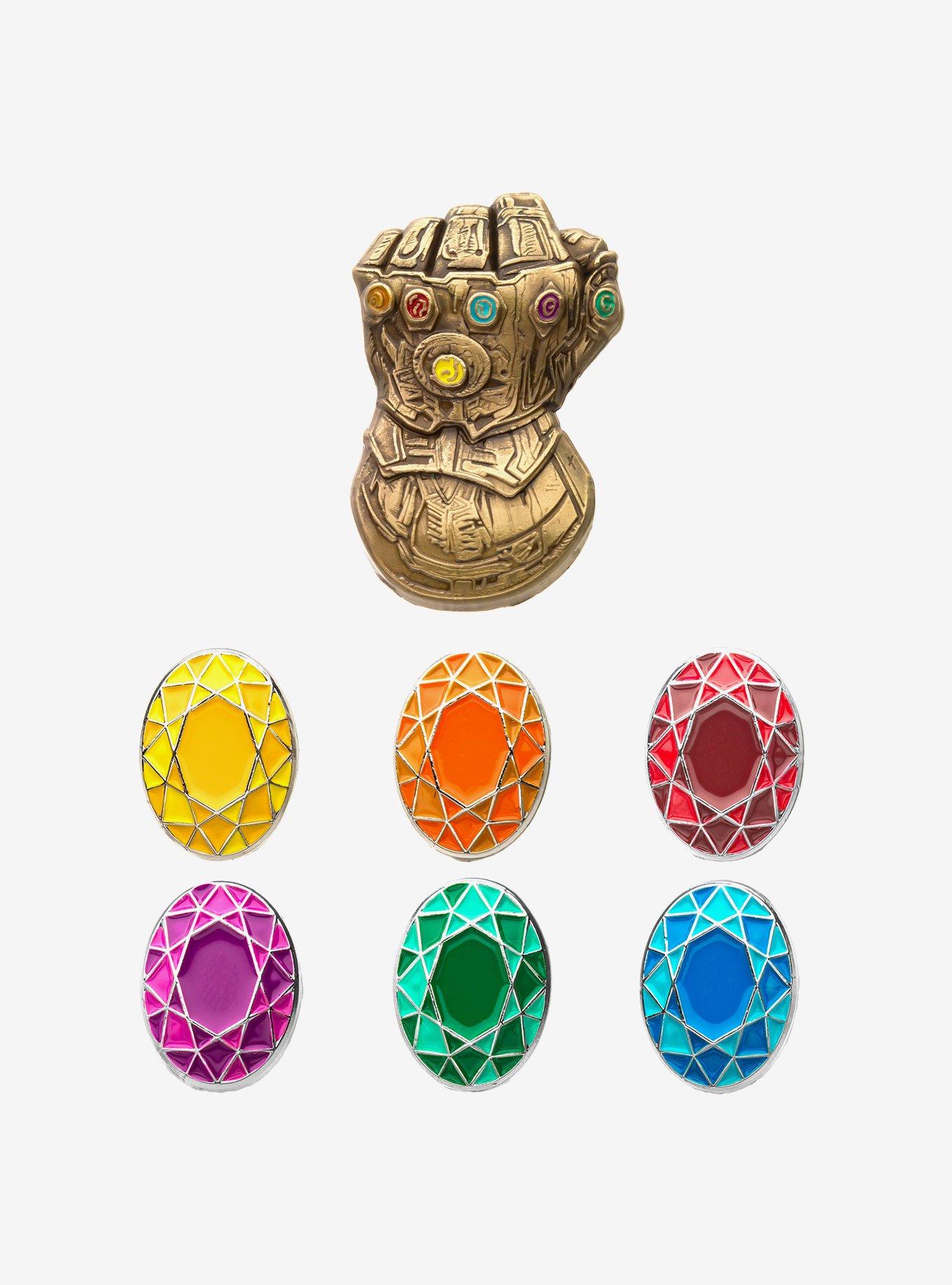 Marvel Avengers: Infinity War Infinity Gauntlet Enamel Pin Set