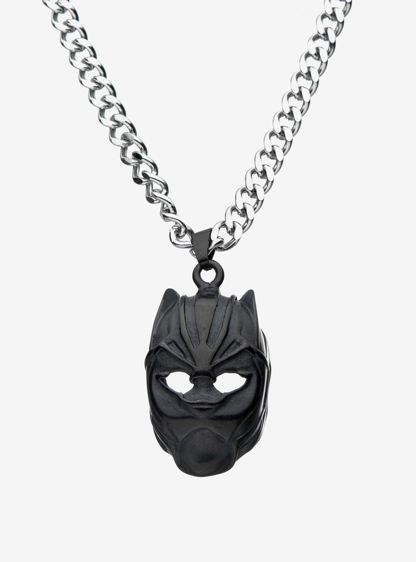 Marvel Black Panther Mask 3D Pendant, , hi-res