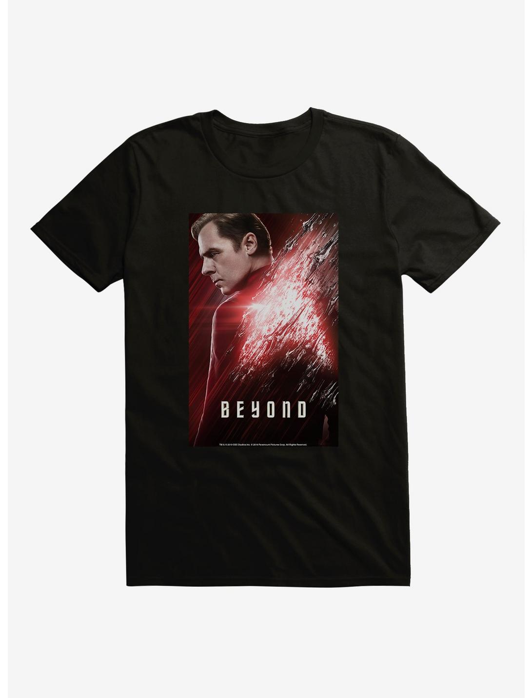 Star Trek Beyond Scotty Teaser Poster T-Shirt, BLACK, hi-res