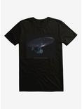 Star Trek Enterprise Ship Flight T-Shirt, BLACK, hi-res