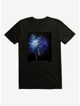 Star Trek Ship Blue Explosion T-Shirt, BLACK, hi-res