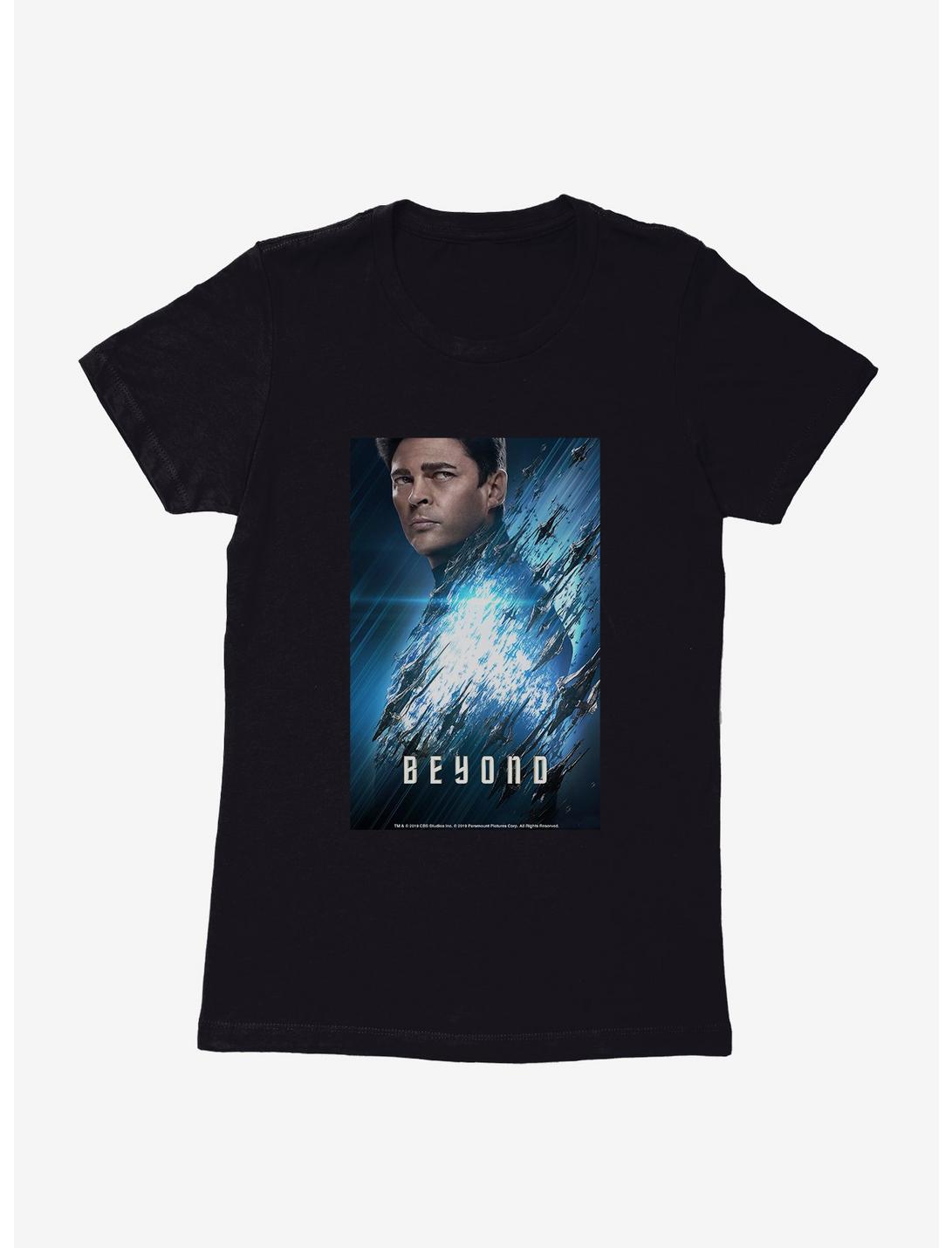 Star Trek Beyond Bones Teaser Poster Womens T-Shirt, BLACK, hi-res