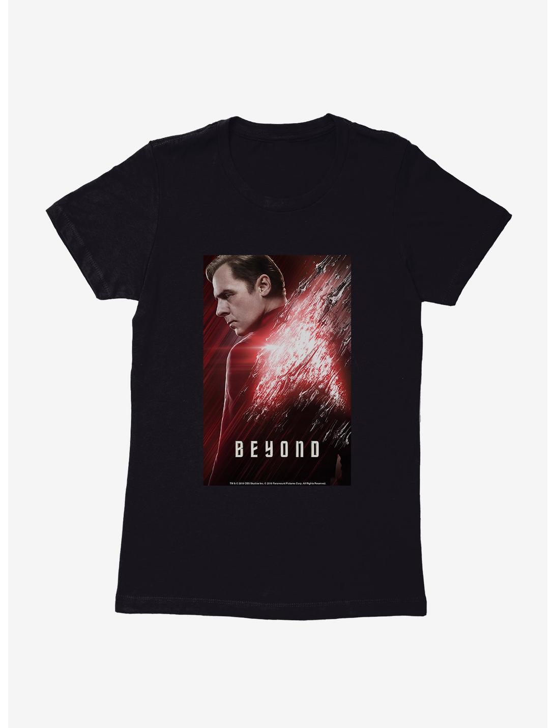 Star Trek Beyond Scotty Teaser Poster Womens T-Shirt, BLACK, hi-res