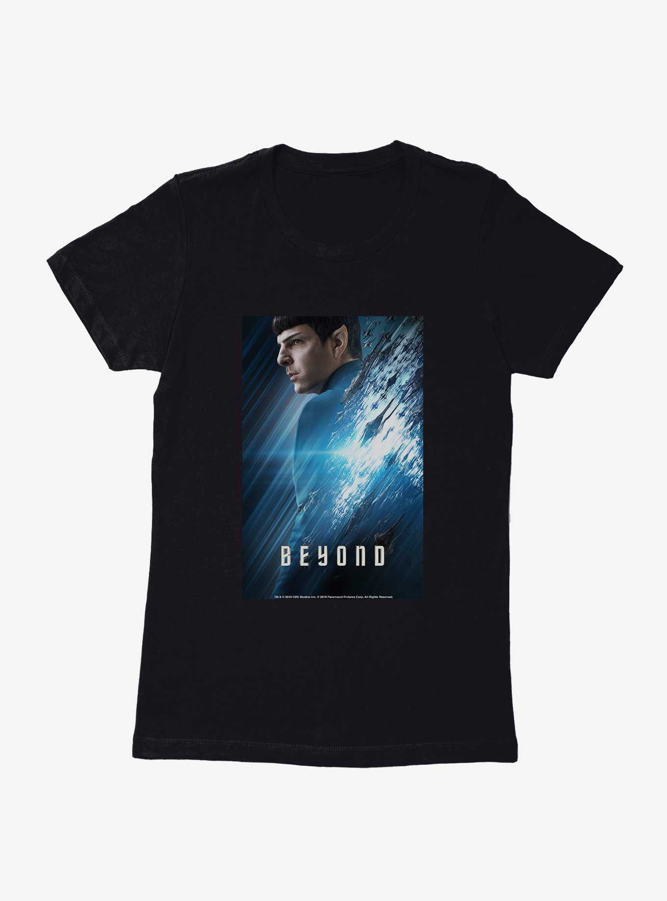 Star Trek Beyond Spock Teaser Poster Womens T-Shirt, , hi-res