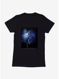 Star Trek Ship Blue Explosion Womens T-Shirt, BLACK, hi-res